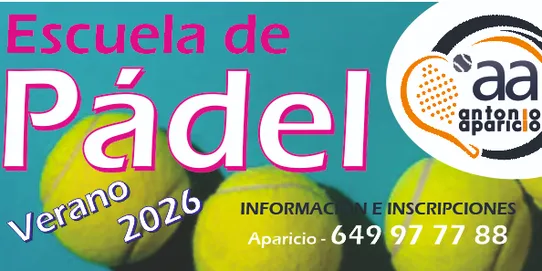 Clases de pádel Verano 2026