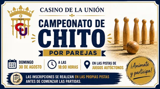 Campeonato de chito po parejas